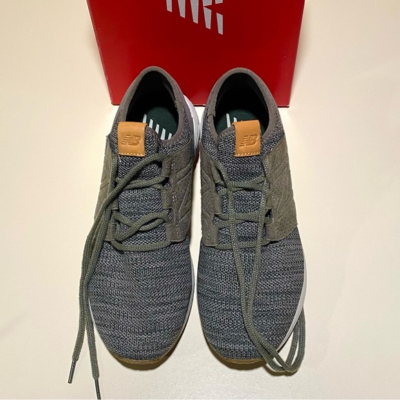 MEN’S NEW BALANCE FRESH FOAM CRUZ KNIT MCRUZKO2 SHOES, MILITARY OLIVE 9 2E WIDE - Picture 9 of 14